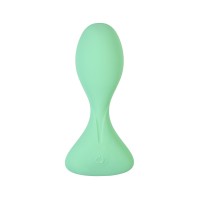Анальная вибровтулка Satisfyer Trendsetter Connect App, зеленая, 11,3 см