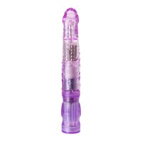 Вибратор с клиторальным стимулятором A-Toys by TOYFA High-Tech fantasy, TPE, фиолетовый, 22 см