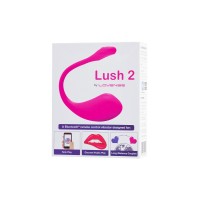 Виброяйцо LOVENSE Lush 2, силикон, розовый, 18 см