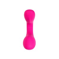 Многофункциональный стимулятор для пар LOVENSE Quake (Dolce), силикон, розовый, 20 см