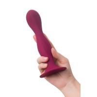 Фаллоимитатор Satisfyer Double Ball-R, силикон, красный, 18 см