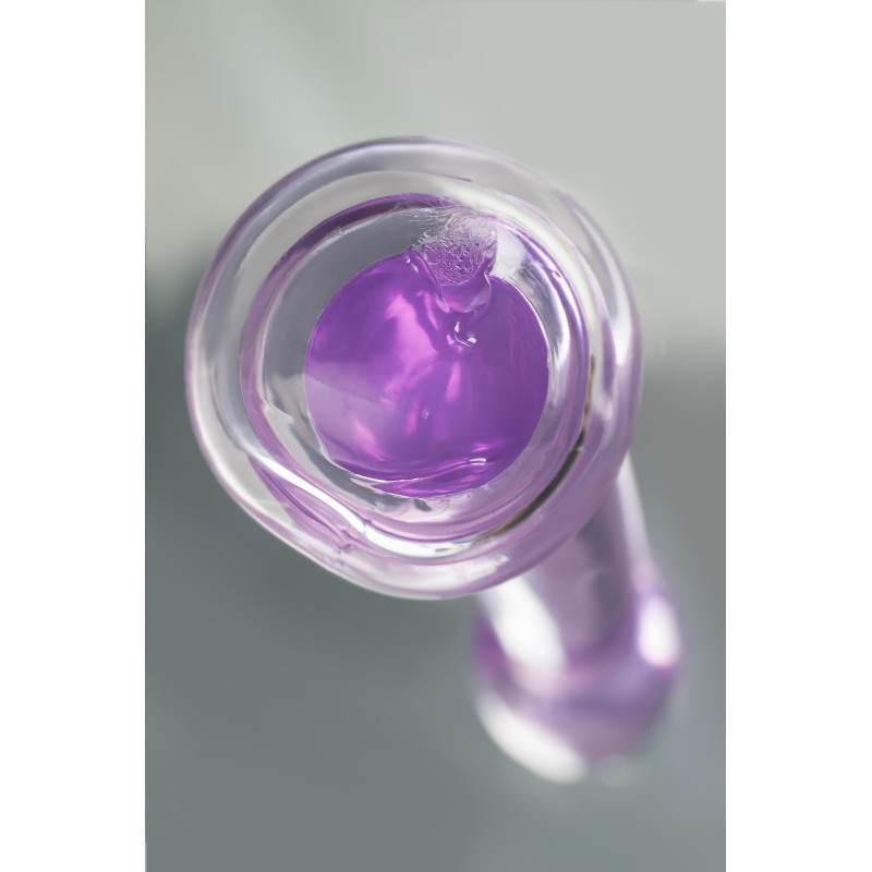 Нереалистичный фаллоимитатор Jelly Dildo S Toyfa Basic, TPE, фиолетовый, 15,5 см