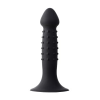 Анальный фаллоимитатор A-Toys by TOYFA Spikn, силикон, черный, 14 см