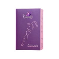 Анальная цепочка Eromantica, силикон, розовая, 18,5 см, Ø 3,1 см