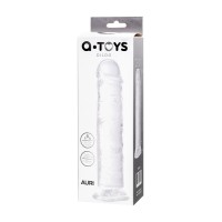 Фаллоимитатор A-Toys by TOYFA  Auri, TPE, прозрачный, 20 см