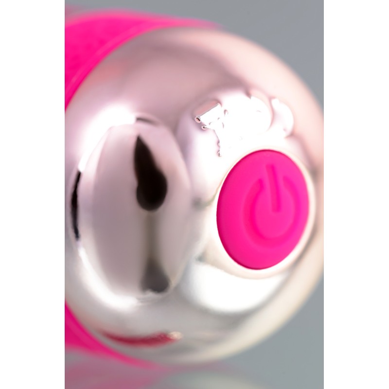 Нереалистичный вибратор A-Toys by TOYFA Mastick mini, ABS пластик, розовый, 13 см