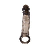 Насадка XLover by TOYFA, для увеличения размера, TPE, черная, 19.5 см