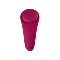 Вибромассажер Satisfyer Sexy Secret, Силикон, Красный, 8,5 см