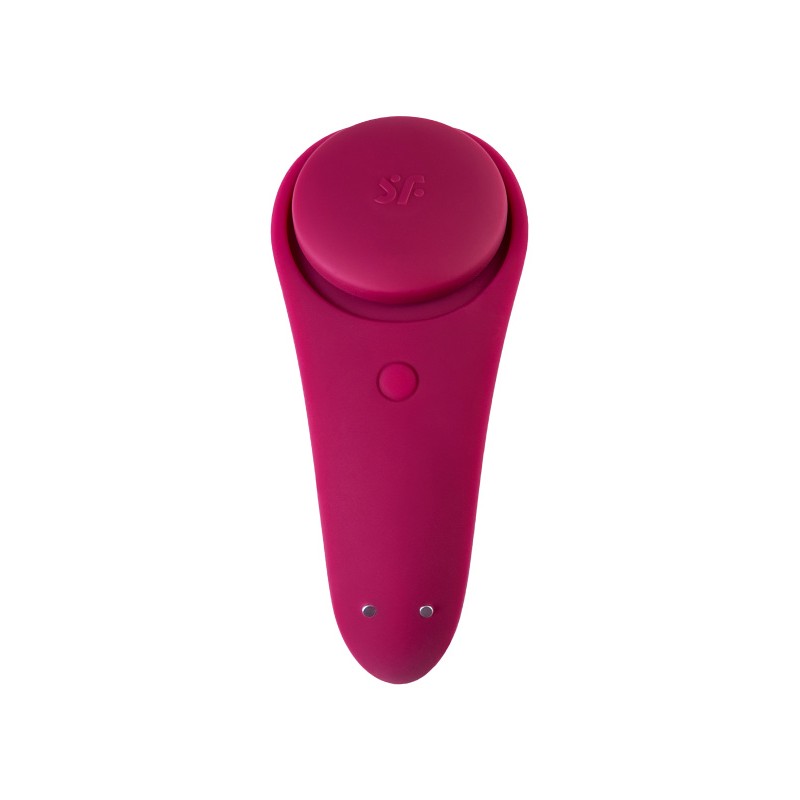 Вибромассажер Satisfyer Sexy Secret, Силикон, Красный, 8,5 см