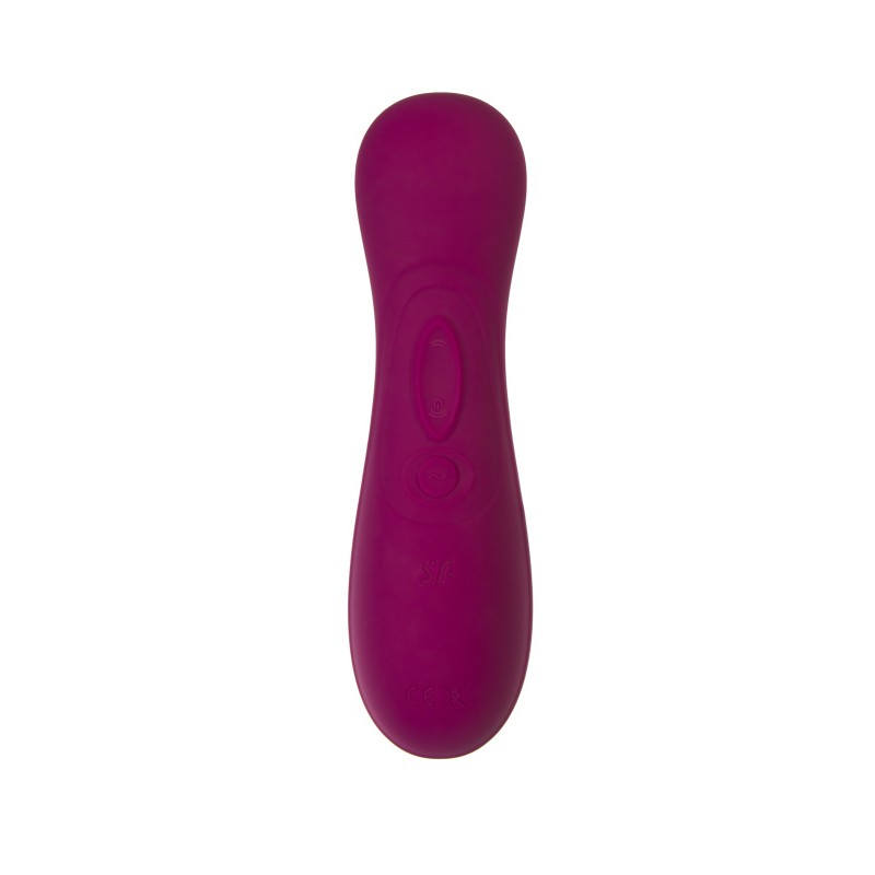 Вакуумный стимулятор клитора Satisfyer Pro 2 Generation 3, Connect App, бордовый, 16,4 см