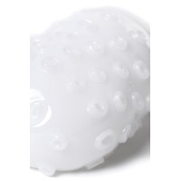 Мастурбатор MasturbaTIN Dotty Donny, TPE, белый, 4,5 см