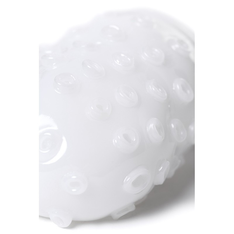 Мастурбатор MasturbaTIN Dotty Donny, TPE, белый, 4,5 см