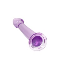 Нереалистичный фаллоимитатор Jelly Dildo S Toyfa Basic, TPE, фиолетовый, 15,5 см