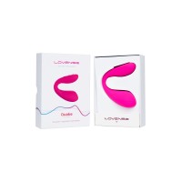 Многофункциональный стимулятор для пар LOVENSE Quake (Dolce), силикон, розовый, 20 см