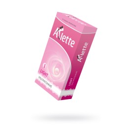Презервативы Arlette, light, латекс, ультратонкие, 19 см, 5,5 см, 12 шт.