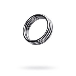 Кольцо на пенис TOYFA Metal, серебряное, Ø 4,3 см