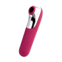 Вакуум-волновой стимулятор клитора Satisfyer Dual Love Connect App, силикон, красный, 16 см.