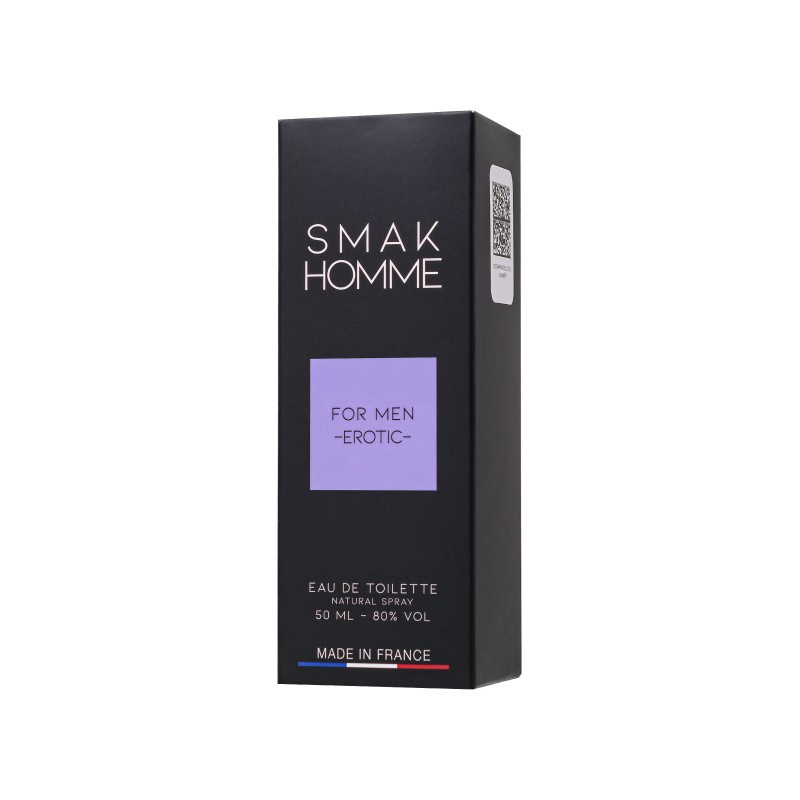Туалетная вода с афродизиаками RUF SMAK HOMME для мужчин, 50 мл