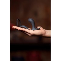 Насадка Fun Factory BOOTIE RING, силикон, чёрная, 13 см