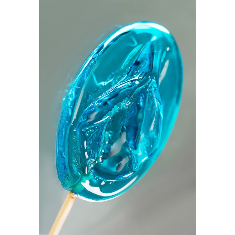 Леденец Sosuчki «Вагинка Blue Curacao», голубая, 50 гр.