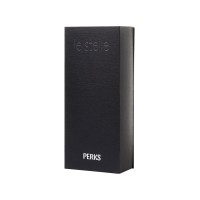 Нереалистичный вибратор Le Stelle PERKS SERIES EX-4, силикон, голубой, 16,5 см