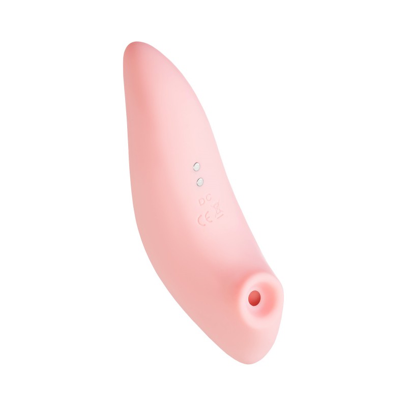Вакуумный стимулятор Flovetta LILY, силикон, розовый, 13 см