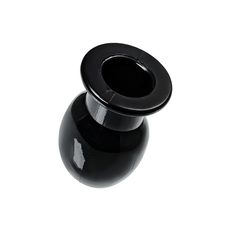 Анальная втулка TOYFA Basic L, TPE, чёрная, 7,5 см