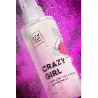 Двухфазный спрей для тела и волос с феромонами Штучки-дрючки «Crazy Girl», 150 мл