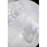 Мастурбатор нереалистичный MensMax XROSS BEADS×ROCK CLOSE, TPE, прозрачный, 14,2 см