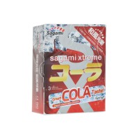 Презервативы Sagami, xtreme, cola, латекс, 19 см, 5,2 см, 3 шт.