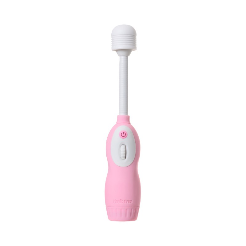 Вибромассажёр LaFree DENMA Magic Eyes, ABS пластик, розовый, 20.4 см
