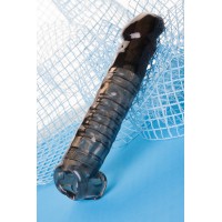 Насадка TOYFA XLover, для увеличения размера, TPE, черный, прозрачный, 22.5 см