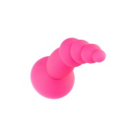Анальная втулка A-Toys by TOYFA Hild, силикон, розовый, 11 см