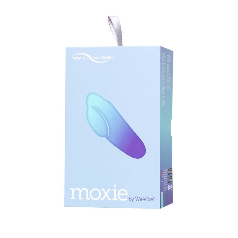 Вибратор клиторальный WE-VIBE Moxie  силикон, мятный, 9,2 см