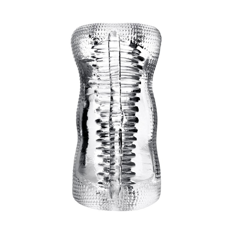Мастурбатор нереалистичный Lingam by TOYFA  Asha, TPE, прозрачный, 14 см