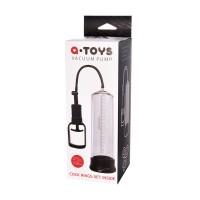 Помпа для пениса A-Toys by TOYFA, PVC, прозрачный, 27,5 см
