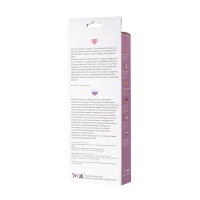 Вибратор с клиторальным стимулятором A-Toys by TOYFA High-Tech fantasy, TPE, фиолетовый, 22, 5 см