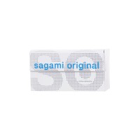 Презервативы Sagami, original 0.02, extra lub, полиуретан, 19 см, 12 шт.