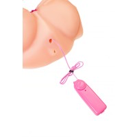 Мастурбатор реалистичный TOYFA Juicy Pussy Nicole с вибрацией, вагина и анус, TPR, телесный, 19 см