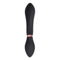 Вибратор-кролик WANAME D-SPLASH Avalanche, силикон, черный, 20,5 см