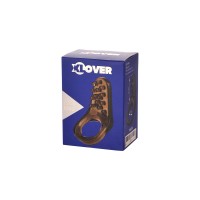 Эрекционное кольцо на пенис TOYFA XLover, Термопластичный эластомер (TPE), черный, 4 см