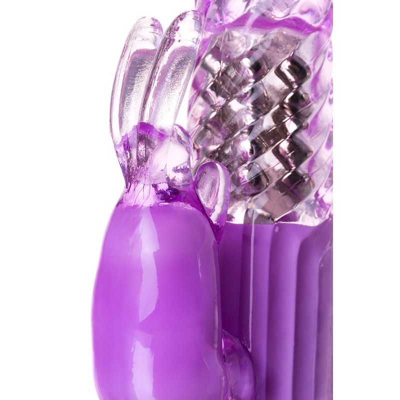 Вибратор с клиторальным стимулятором A-Toys by TOYFA High-Tech fantasy, TPE, фиолетовый, 22, 5 см