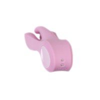 Вибростимулятор Satisfyer Threesome 1, силикон, розовый, 14 см