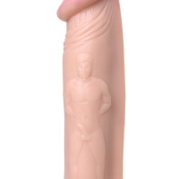Реалистичный фаллоимитатор RealStick Nude, PVC, телесный, 23 см