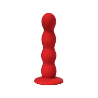 Анальный фаллоимитатор ToDo by Toyfa Favorite, силикон, красный, 13 см, Ø 2,8 см