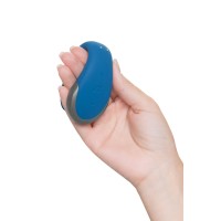 Стимулятор для пар Satisfyer Double Love Connect App с пультом ДУ, силикон, синий, 9 см