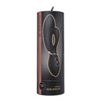 Вибратор-кролик WANAME D-SPLASH Avalanche, силикон, черный, 20,5 см