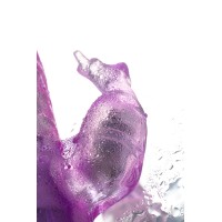 Вибратор с клиторальным стимулятором A-Toys by TOYFA High-Tech fantasy, TPE, фиолетовый, 26,5 см