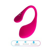 Виброяйцо LOVENSE Lush 3, силикон, розовый, 18 см