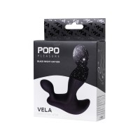 Анальный стимулятор POPO Pleasure by TOYFA Vela, силикон, черный